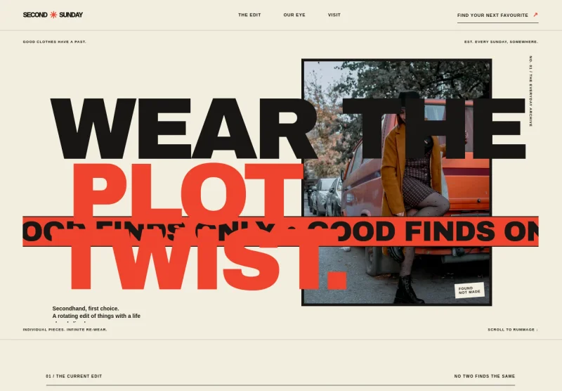 Vintage Store Website Template
