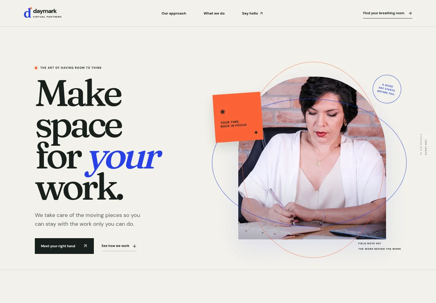 Virtual Assistant Website Template