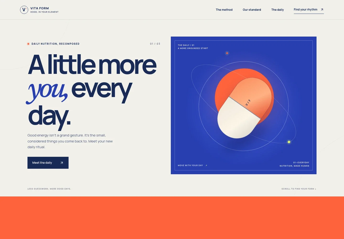 Vitamin Website Template