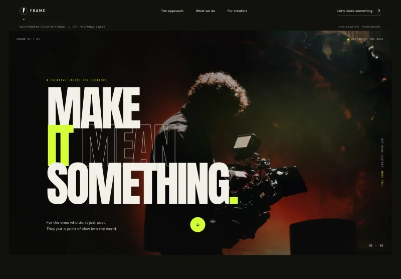 Vlogger Website Template