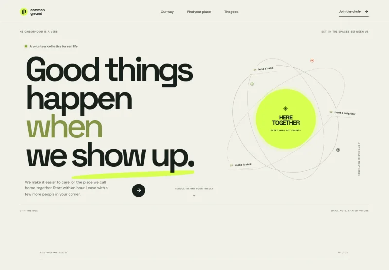 Volunteer Organization Website Template