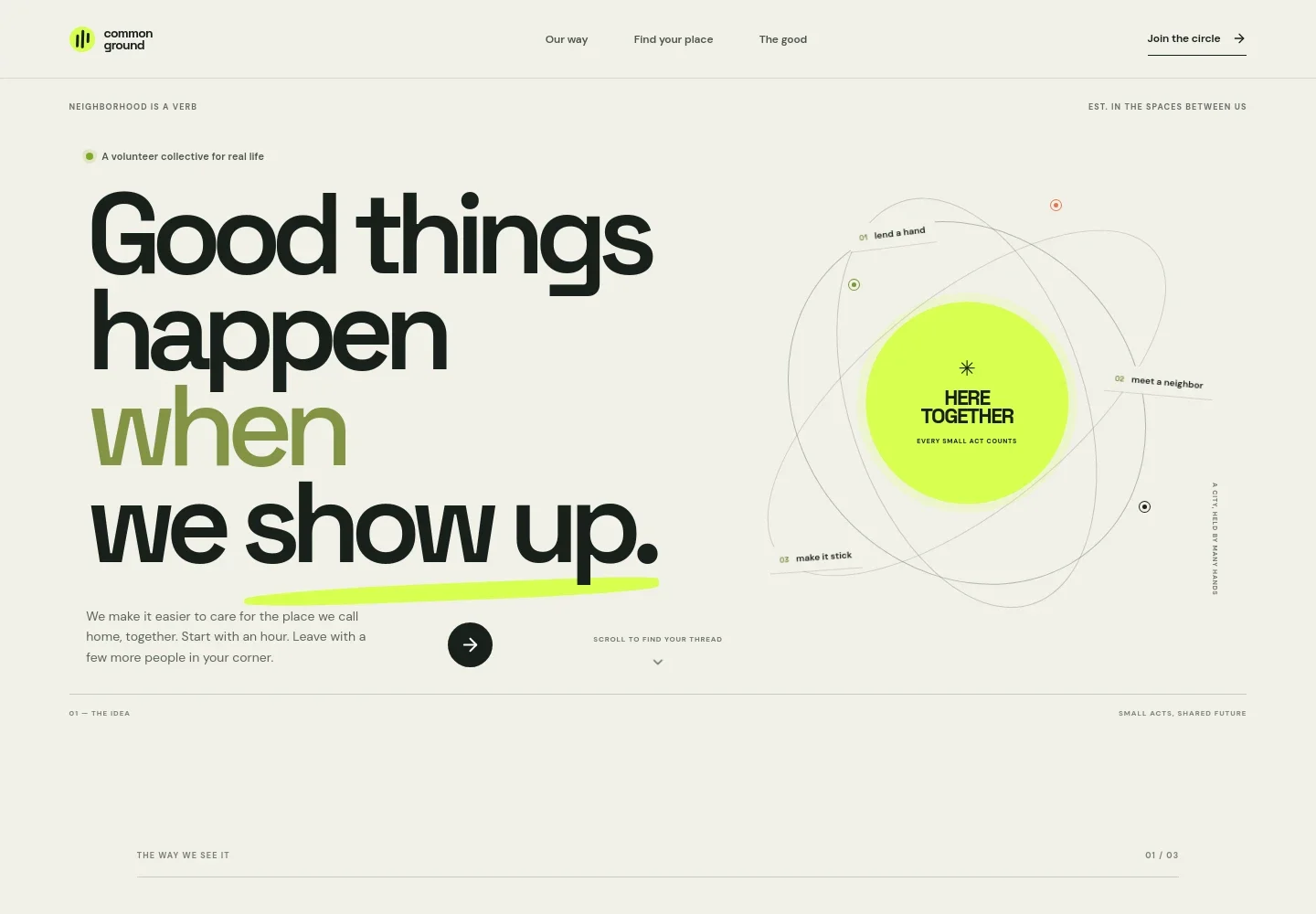 Volunteer Organization Website Template