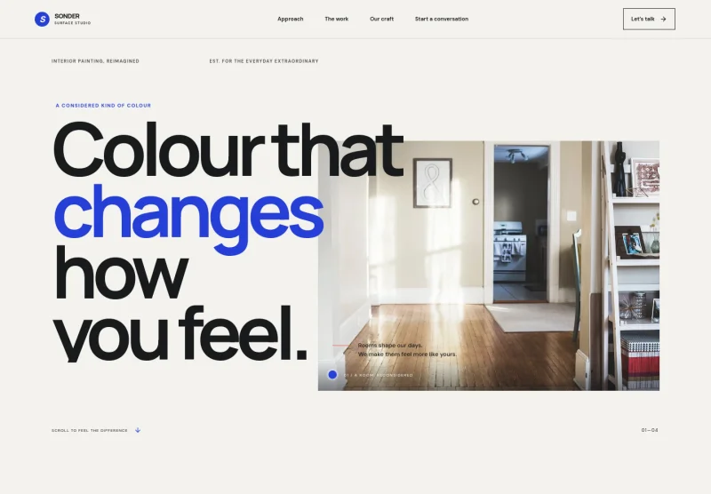 Wall Painting Website Template