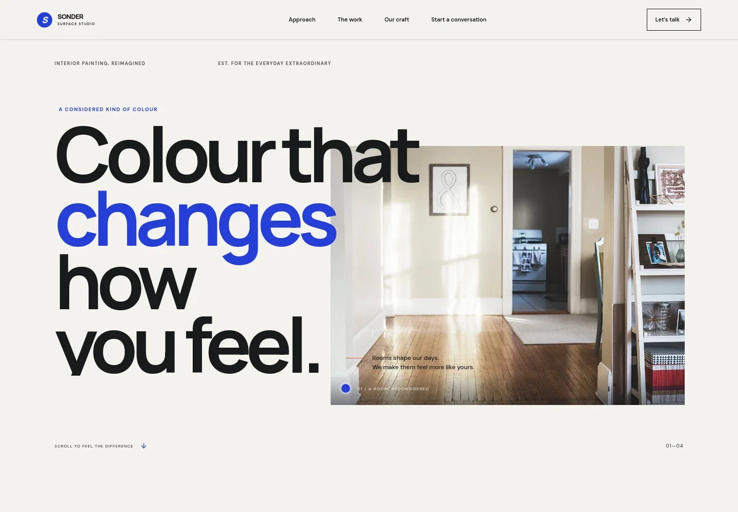 Wall Painting Website Template