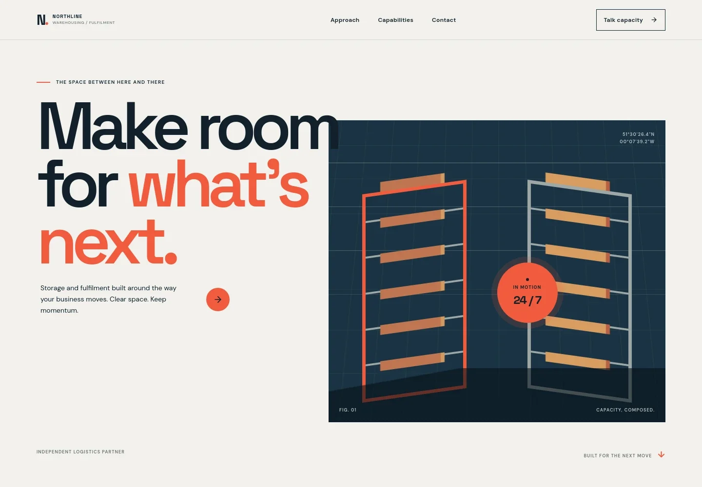 Warehouse Website Template