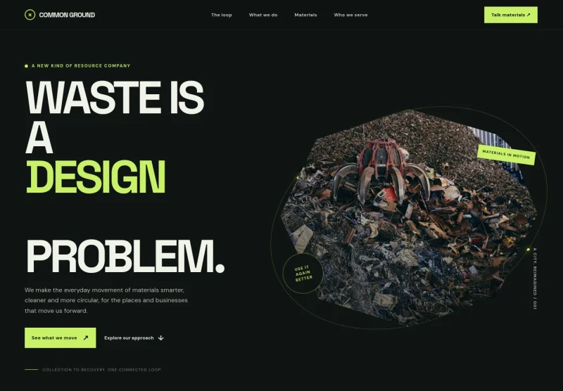 Waste Management Website Template