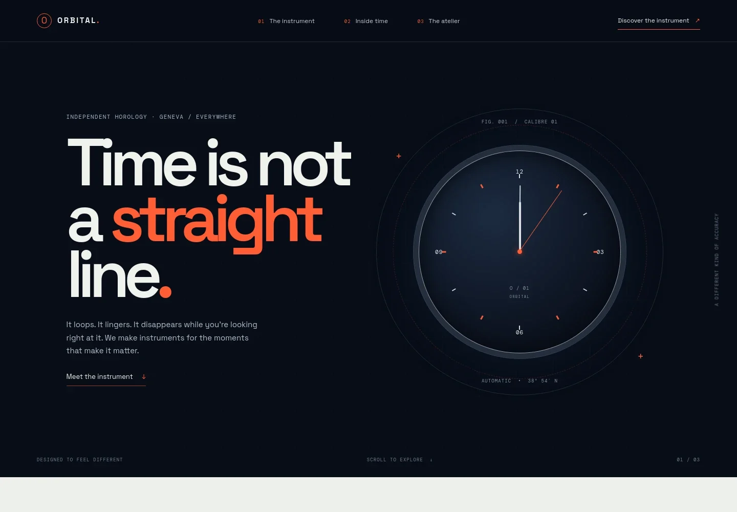 Watch Website Template