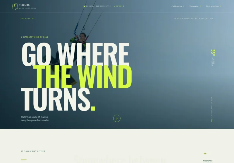 Water Sports Website Template