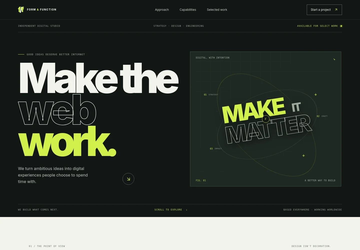 Web Development Website Template