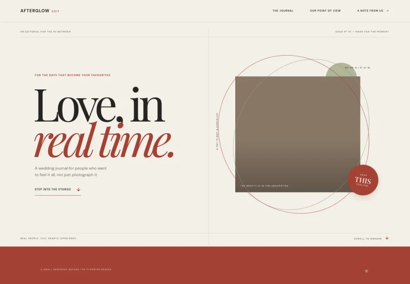 Wedding Blog Website Template