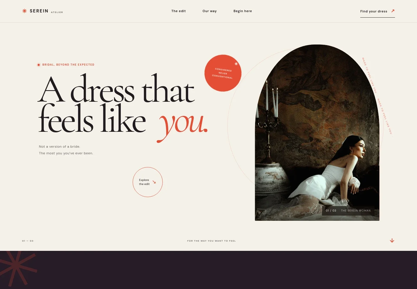 Wedding Dress Website Template