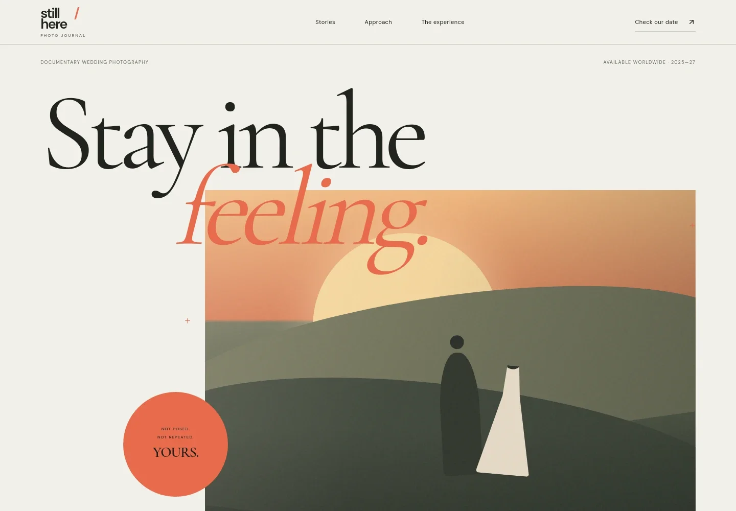 Wedding Photography Website Template
