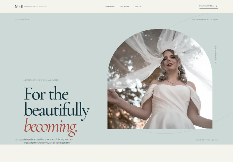 Wedding Store Website Template
