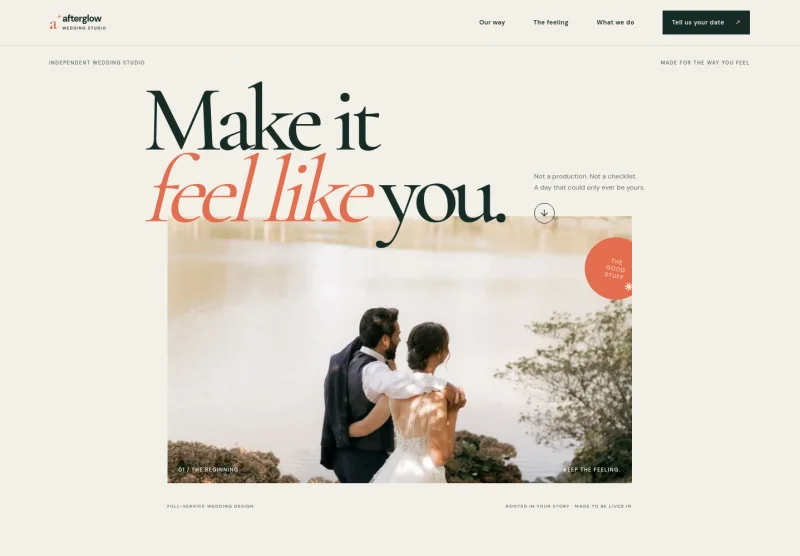 Wedding Studio Website Template