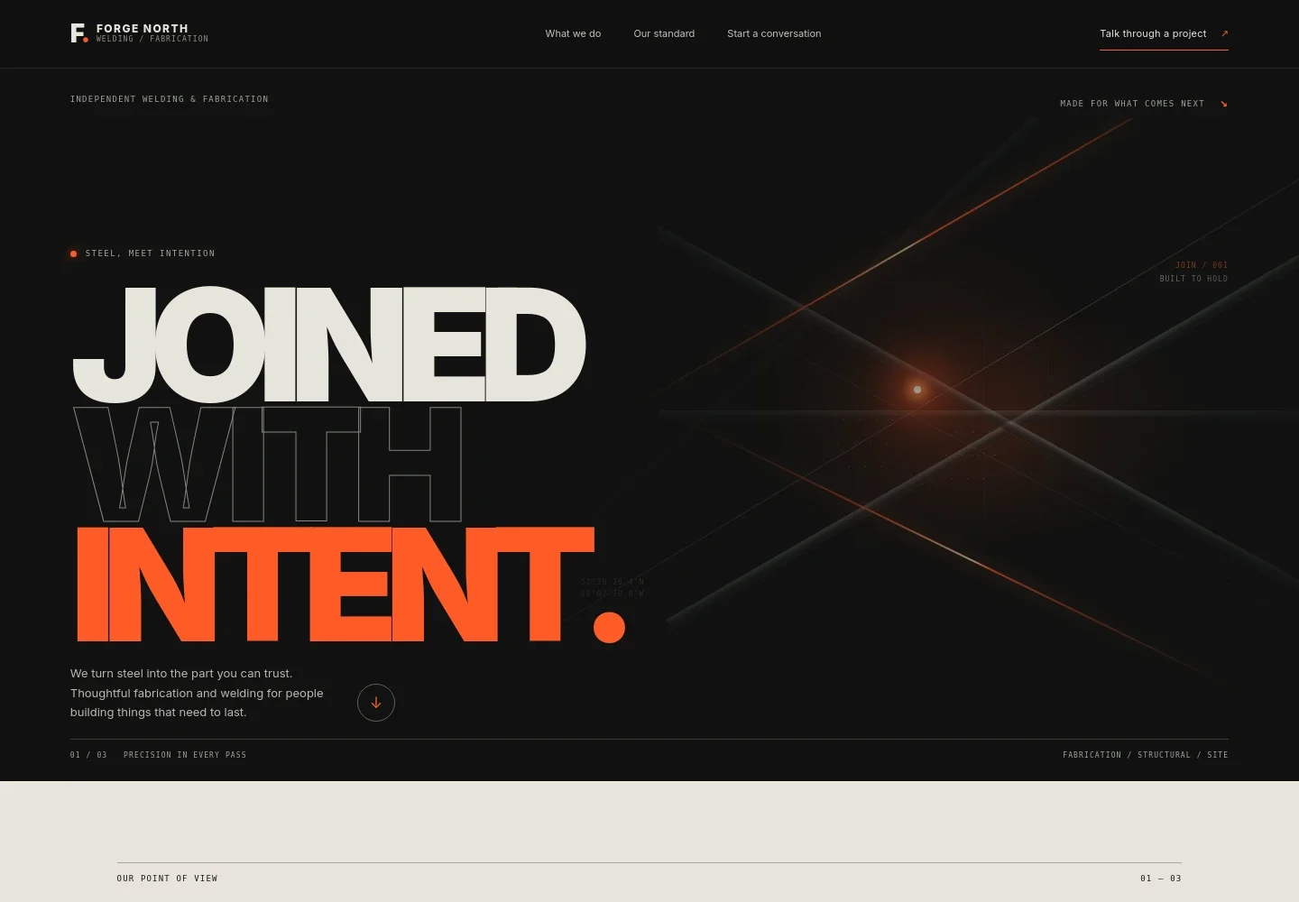 Welding Website Template