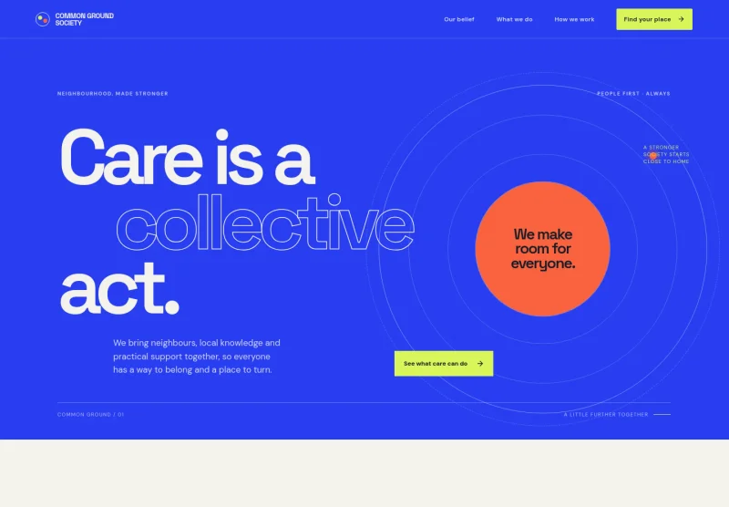 Welfare Society Website Template