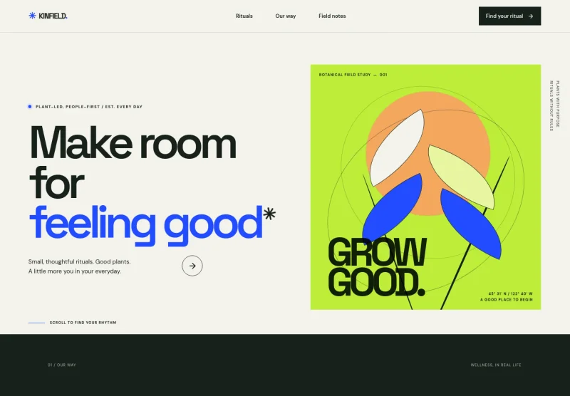 Wellness Store Website Template