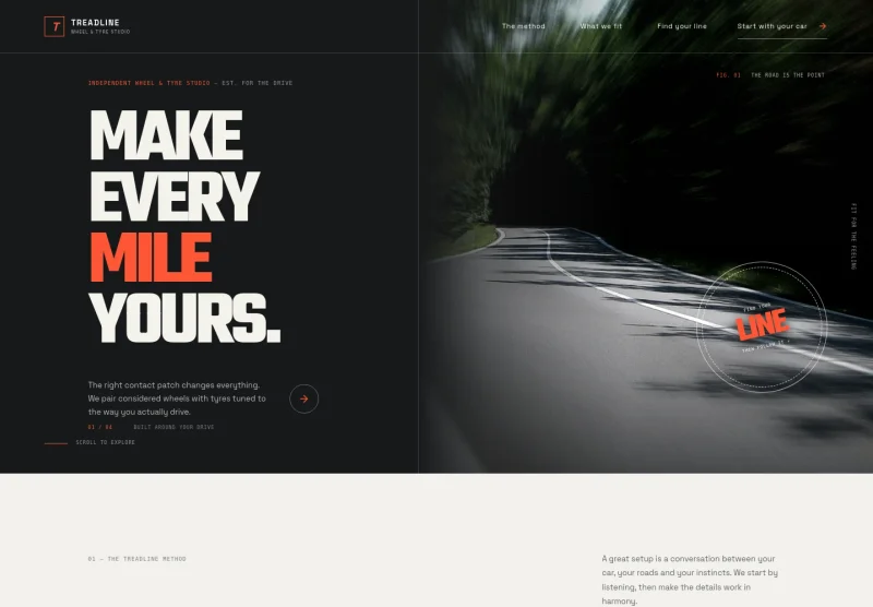Wheels And Tires Website Template