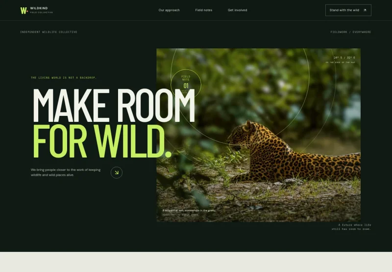 Wildlife Website Template