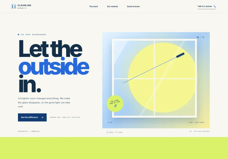 Window Cleaning Website Template
