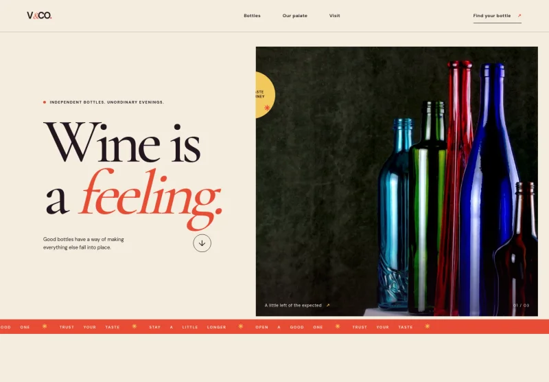 Wine Shop Website Template