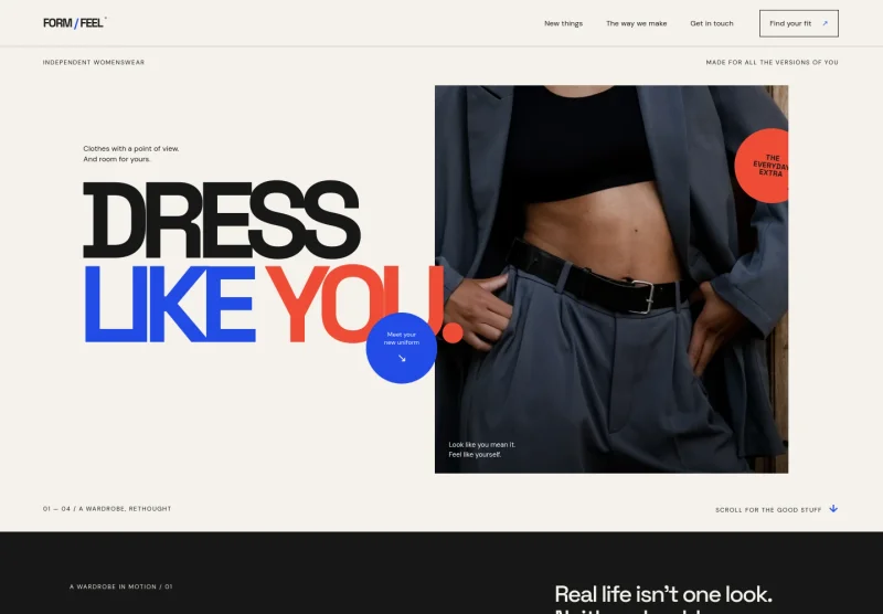 Women's Clothing Website Template
