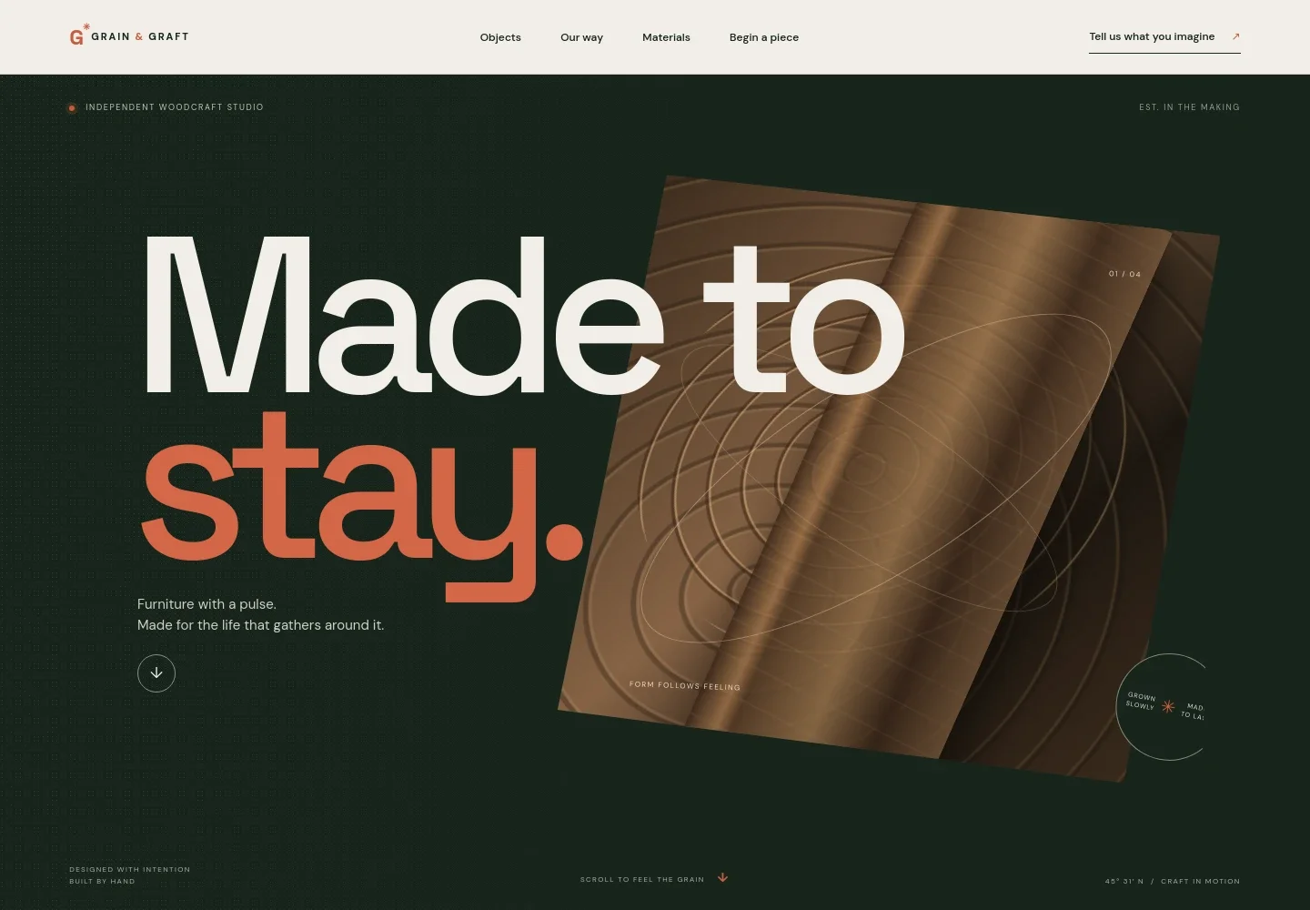 Woodcraft Website Template