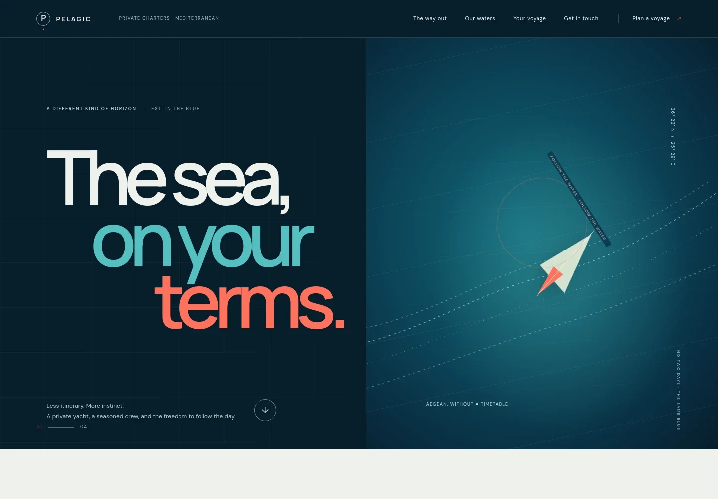 Yacht Charter Website Template