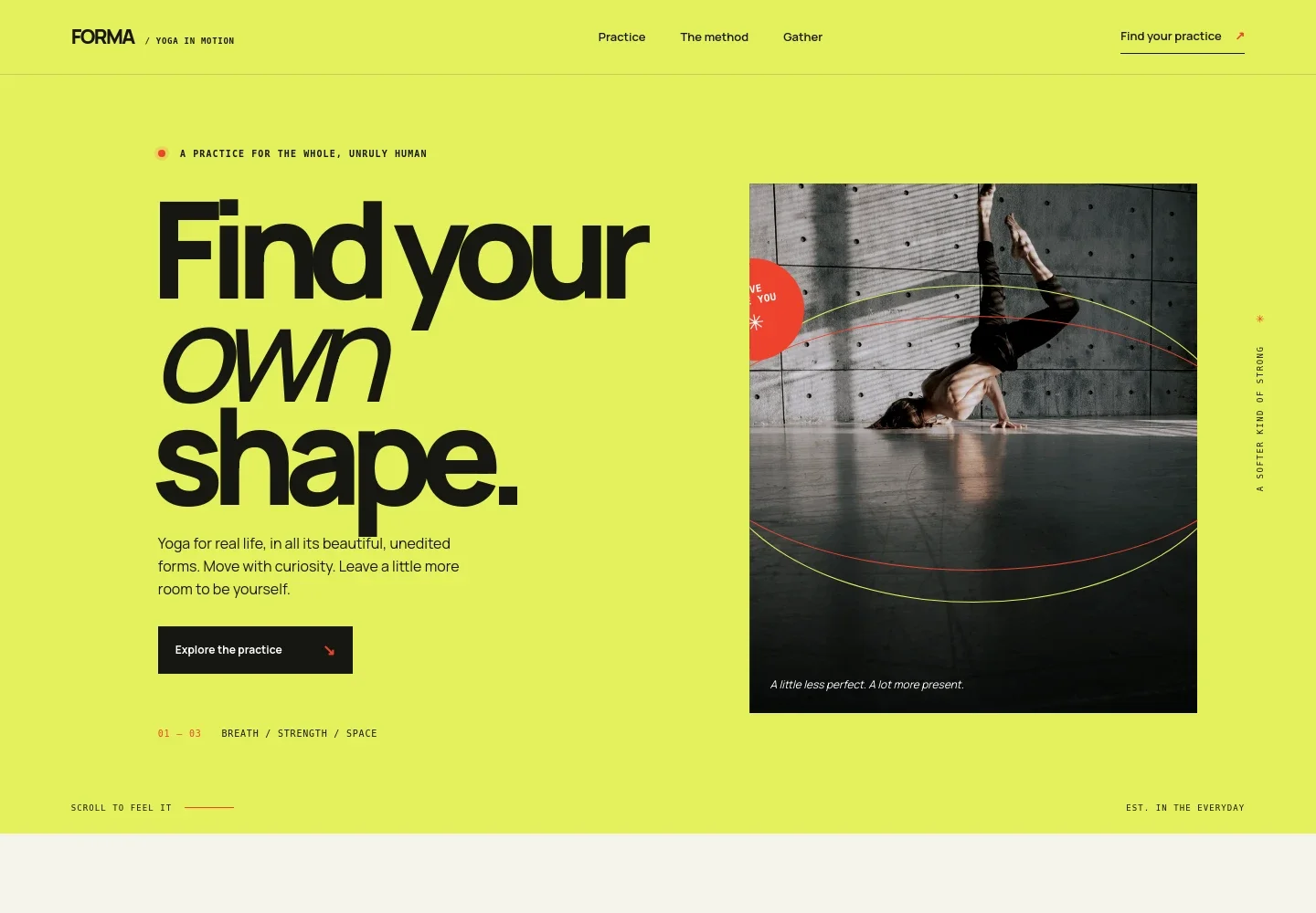 Yoga Teacher Website Template