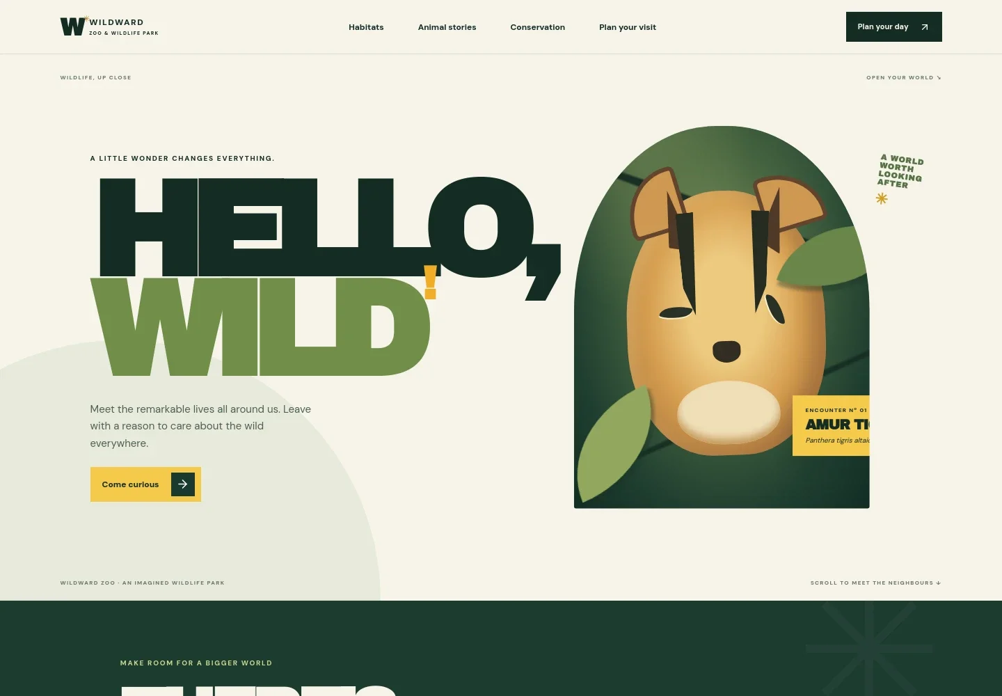 Zoo Website Template