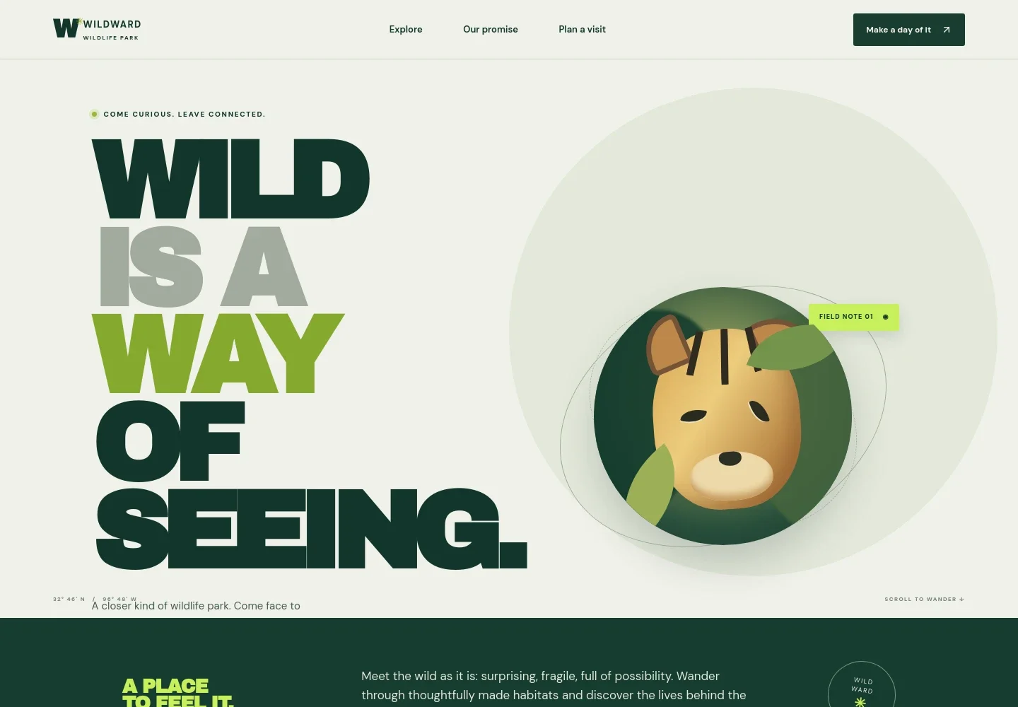 Zoo Website Template