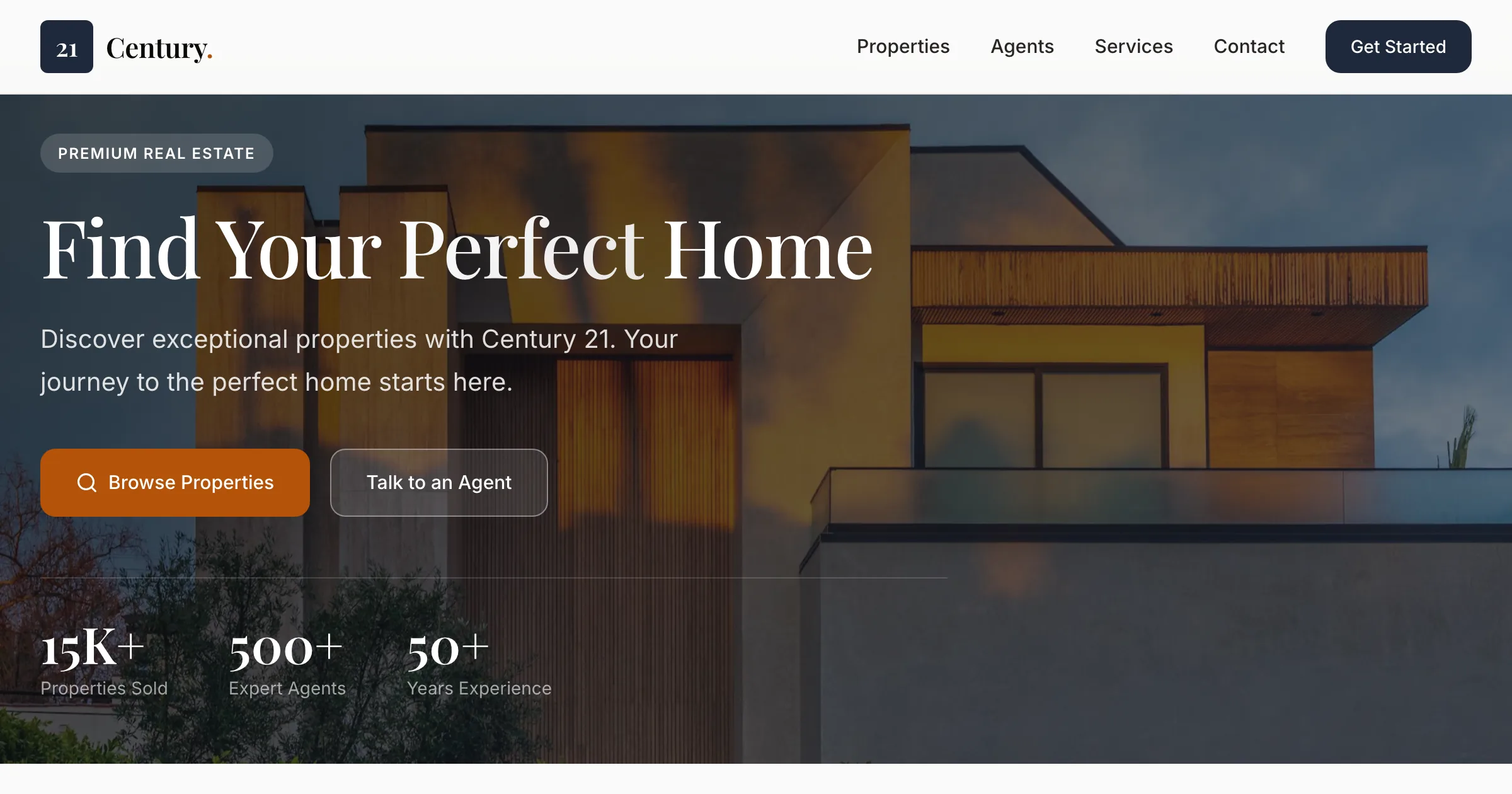 Century 21 revamp redesign — AI-generated preview by Revamp